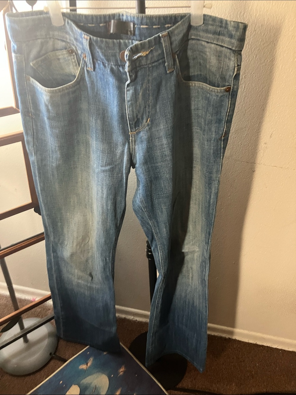 Women’s Bootcut Light Blue Denim Pants